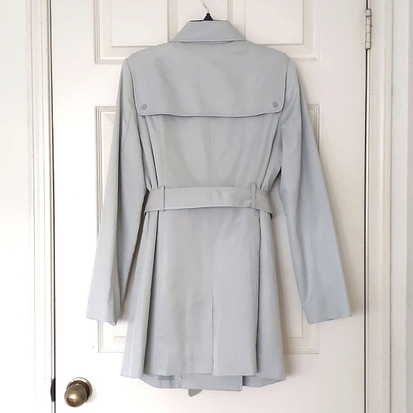 NWT. The Limited Double Breasted Trenchcoat w/full lining, belt and pockets. - Picture 2 of 8